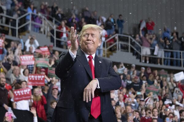 US President Donald Trump addresses Make America Great Again rally in Biloxi, Mississippi - Sputnik International