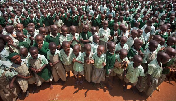 Children at a school in Kenya which caters for orphans who lost their parents to HIV/AIDS Children at a school in Kenya which caters for orphans who lost their parents to HIV/AIDS - Sputnik International