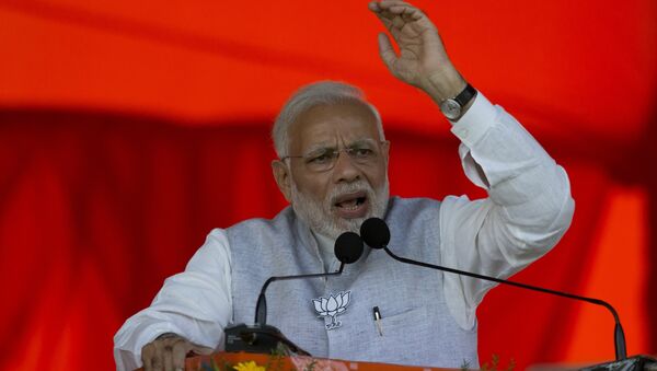 Indian Prime Minister Narendra Modi. File photo - Sputnik International