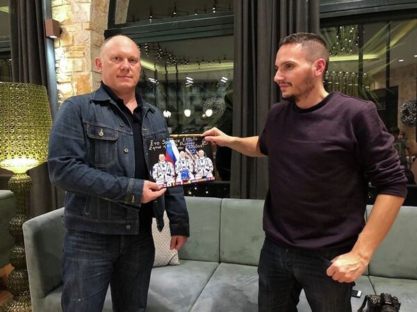 The Russian astronaut Oleg Artemyev The Russian astronaut Oleg Artemyev - Sputnik International