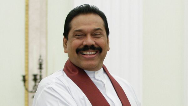 Sri Lankan Prime Minister Mahinda Rajapaksa - Sputnik International