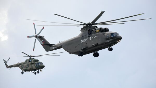 Mi-26 and Mi-171 helicopters - Sputnik International