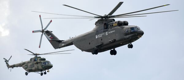Mi-26 and Mi-171 helicopters - Sputnik International