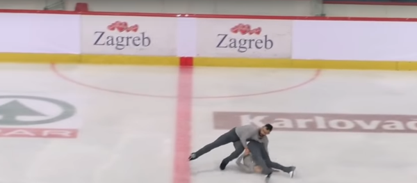 Ashley Cain & Timothy LeDuc USA Free Skate 2018 Golden Spin of Zagreb - Sputnik International