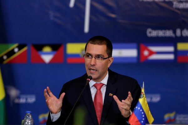 Exclusive: Venezuela’s FM Arreaza Accuses EU of Sticking to Pro-US Stance in Its Policy on Caracas - Sputnik International