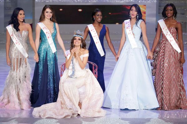 Miss World 2018 Winner and Miss Mexico Vanessa Ponce de Leon Celebrates Her Victory - Sputnik International