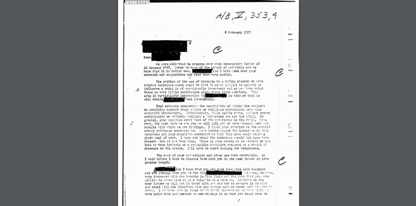 Excerpt from letter on the use of hypnosis. Excerpt from letter on the use of hypnosis. - Sputnik International