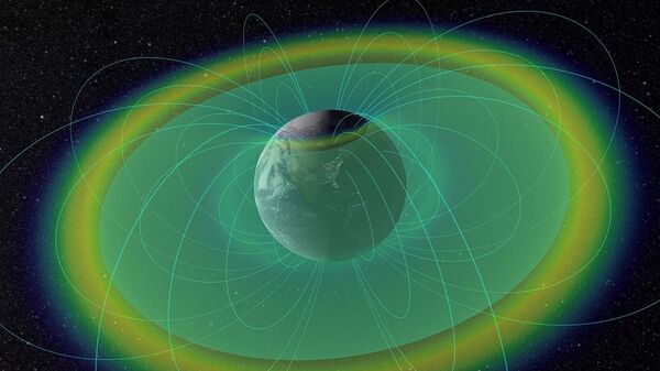 Two donuts of seething radiation that surround Earth, called the Van Allen radiation belts, have been found to contain a nearly impenetrable barrier that prevents the fastest, most energetic electrons from reaching Earth - Sputnik International