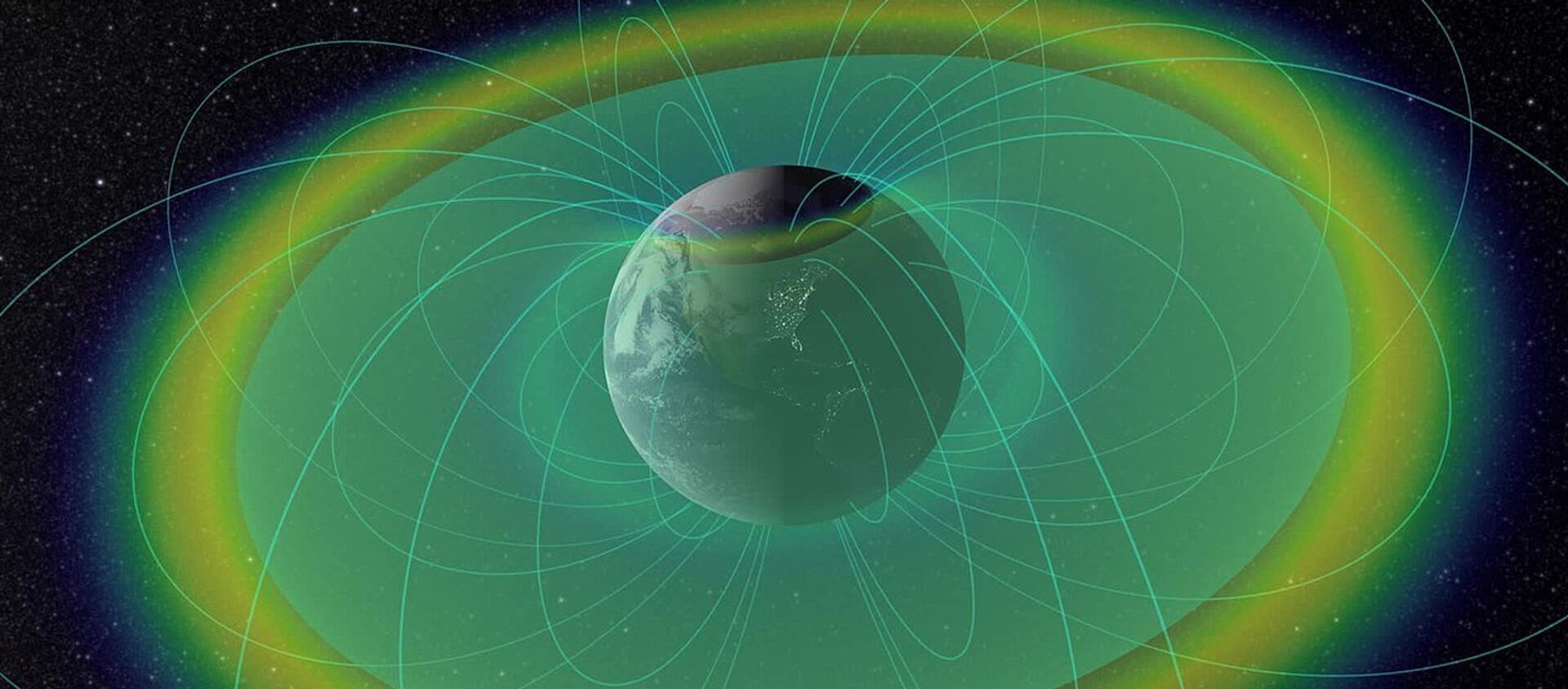 Two donuts of seething radiation that surround Earth, called the Van Allen radiation belts, have been found to contain a nearly impenetrable barrier that prevents the fastest, most energetic electrons from reaching Earth - Sputnik International, 1920, 27.12.2019