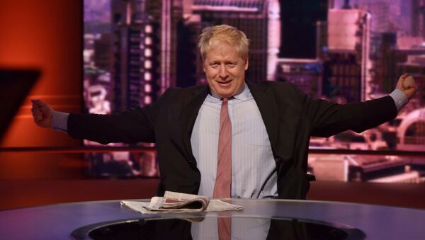 Britain's ex-Secretary of State for Foreign and Commonwealth Affairs Boris Johnson appears on BBC TV's The Andrew Marr Show in London, Britain, December 9, 2018 - Sputnik International