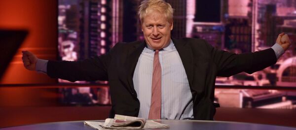 Britain's ex-Secretary of State for Foreign and Commonwealth Affairs Boris Johnson appears on BBC TV's The Andrew Marr Show in London, Britain, December 9, 2018 - Sputnik International