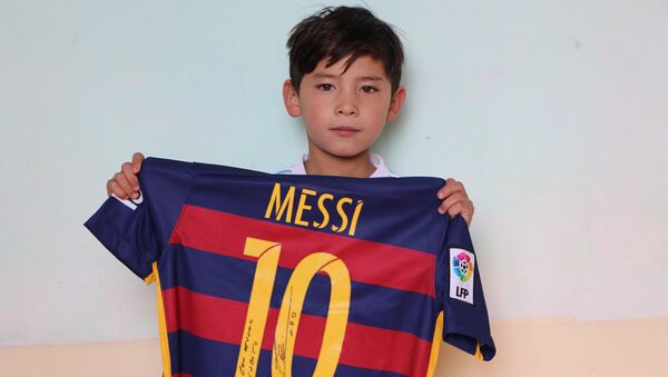 Taliban Hunting for Young Afghan Messi and His Family - Sputnik International