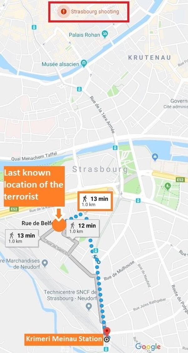 13 minutes walk by foot to Krimeri-Meinau railway station - Sputnik International