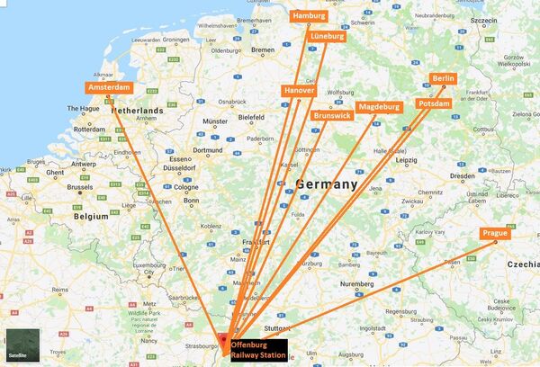 Possible destinations of the Strasbourg shooter - Sputnik International