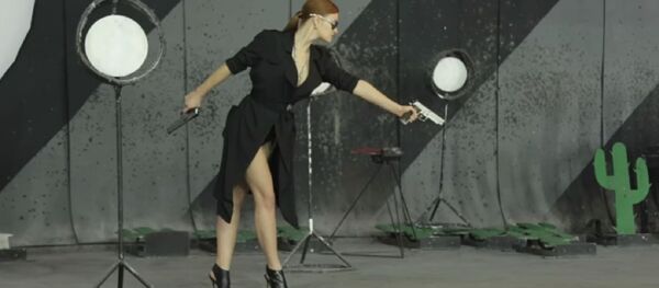 Mariia Butina as seen in a 2014 photo shoot for Russia's GQ magazine. - Sputnik International