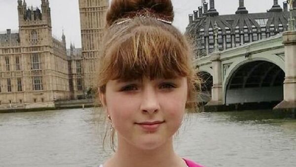 Viktorija Sokolova (pictured on a trip to London) was murdered in Wolverhampton in April 2018 - Sputnik International