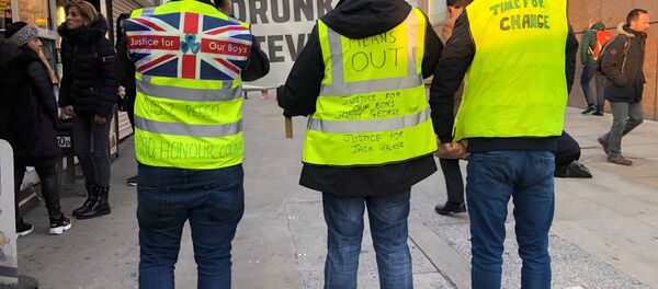 'Yellow Vests' protesters in London - Sputnik International