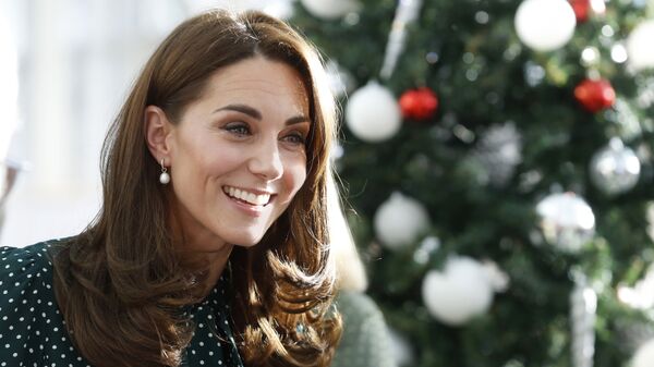 Britian's Catherine, Duchess of Cambridge during a visit with Prince William to Evelina London Children's Hospital in London, Tuesday Dec. 11, 2018. Evelina London, which is part of Guy's and St Thomas' NHS Foundation Trust, is preparing to mark its 150th anniversary in 2019. - Sputnik International