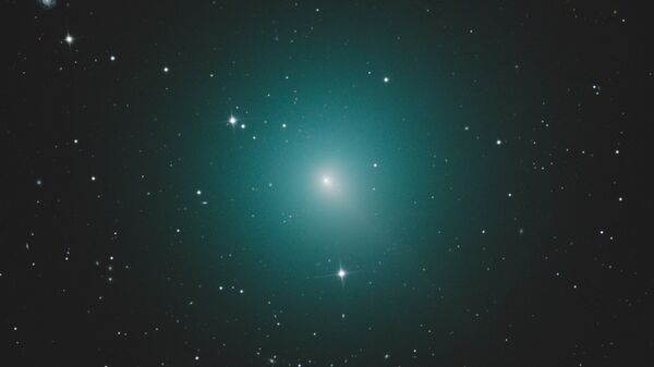 Comet 46P/Wirtanen in the night sky. - Sputnik International