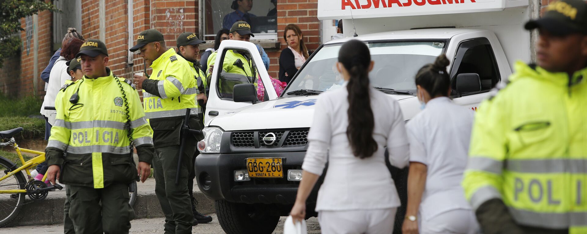 Police and ambulance , Colombia (File) - Sputnik International, 1920, 23.11.2020