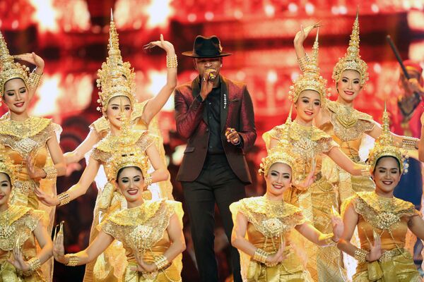 Singer Ne-Yo at the Miss Universe pageant in Thailand - Sputnik International