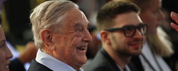 George Soros, Founder and Chairman of the Open Society Foundations attends the European Council On Foreign Relations Annual Council Meeting in Paris, Tuesday, May 29, 2018 George Soros, Founder and Chairman of the Open Society Foundations attends the European Council On Foreign Relations Annual Council Meeting in Paris, Tuesday, May 29, 2018 - Sputnik International