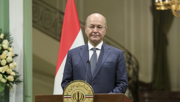 Iraqi President Barham Salih - Sputnik International