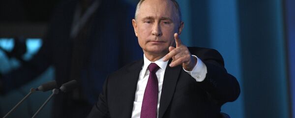 Annual big press conference of the Russian President V. Putin - Sputnik International