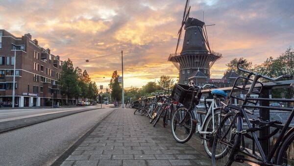 Bicycles in Amsterdam - Sputnik International