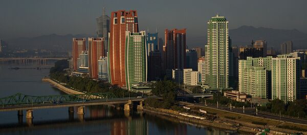 Mirae Scientists Street in Pyongyang, North Korea, built to house scientific institutions of the Kim Chaek University of Technology and their employees - Sputnik International