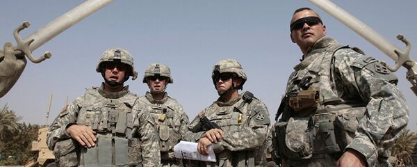 Pic 2 Iraq War US Coalition Soldiers - Sputnik International