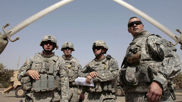 Pic 2 Iraq War US Coalition Soldiers - Sputnik International