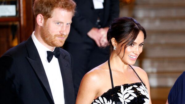 FILE PHOTO: Britain's Prince Harry and Meghan, the Duchess of Sussex, leave after the Royal Variety Performance in London, Britain November 19, 2018 - Sputnik International