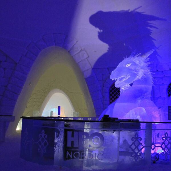 Finnish Snow Hotel, dedicated to the Game of Thrones series - Sputnik International