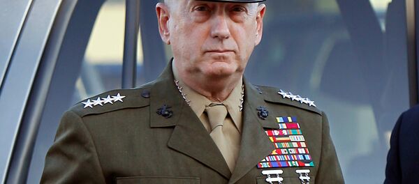 Marine Corps four-star general James Mattis arrives to address at the pre-trial hearing of Marine Corps Sgt. Frank D. Wuterich at Camp Pendleton, California March 22, 2010 Marine Corps four-star general James Mattis arrives to address at the pre-trial hearing of Marine Corps Sgt. Frank D. Wuterich at Camp Pendleton, California March 22, 2010 - Sputnik International