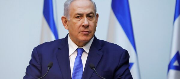 Israeli Prime Minister Benjamin Netanyahu speaks at the Knesset, Israel's parliament, in Jerusalem December 19, 2018 Israeli Prime Minister Benjamin Netanyahu speaks at the Knesset, Israel's parliament, in Jerusalem December 19, 2018 - Sputnik International