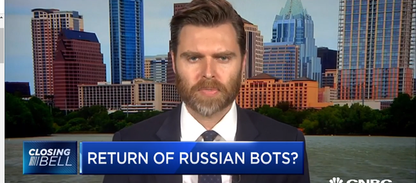 Facebook banned the account of Jonathon Morgan, the CEO of New Knowledge, a cyber firm that meddled in Alabama's 2017 special election. Facebook banned the account of Jonathon Morgan, the CEO of New Knowledge, a cyber firm that meddled in Alabama's 2017 special election. - Sputnik International