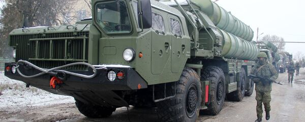 The Triumph S-400 missile systems. File photo The Triumph S-400 missile systems. File photo - Sputnik International