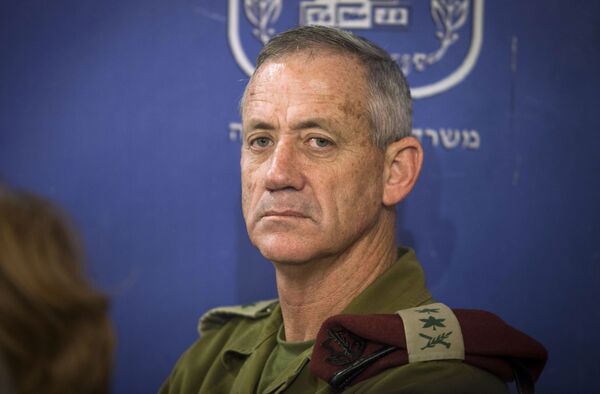 Former IDF Chief of General Staff Benny Gantz Former IDF Chief of General Staff Benny Gantz - Sputnik International