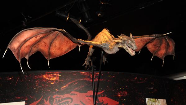 HBO and Time Warner Cable open Game Of Thrones exhibition on Wednesday March 27, 2013 in New York. - Sputnik International