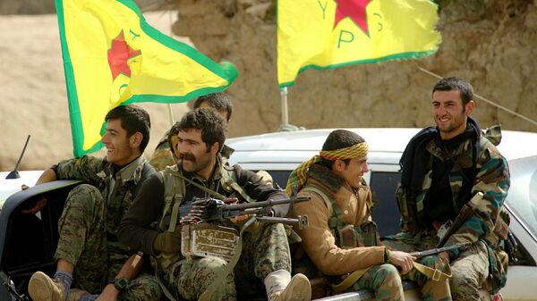 Kurdish YPG Fighters - Sputnik International