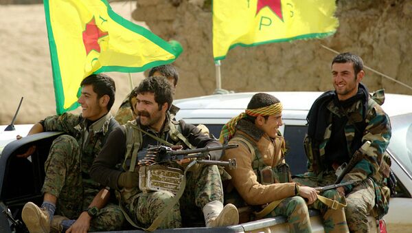 Kurdish YPG Fighters - Sputnik International