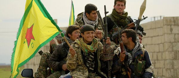 Kurdish YPG Fighters - Sputnik International
