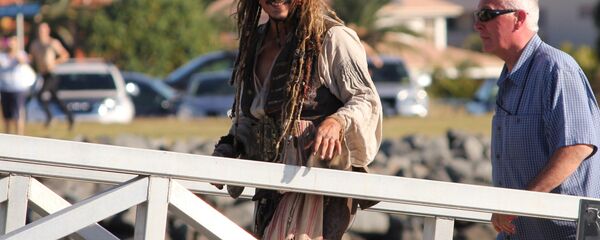 Johnny Depp in Queensland, Australia Johnny Depp in Queensland, Australia - Sputnik International