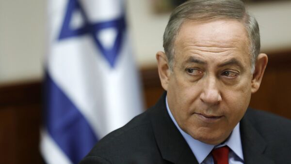 Israeli Prime Minister Benjamin Netanyahu attends a cabinet meeting - Sputnik International