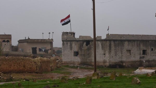Syrian Armed Forces Deployed Along Manbij Border, Aleppo Province, 30 December, 2018 - Sputnik International
