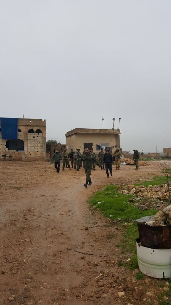 Syrian Armed Forces Deployed Along Manbij Border, Aleppo Province, 30 December, 2018 - Sputnik International