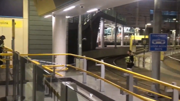 Stabbing incident at UK's Manchester Victoria train station - Sputnik International