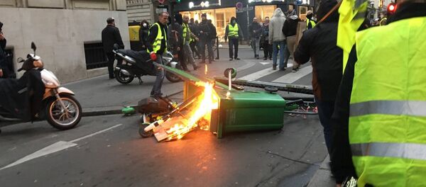 Yellow Vests protest in Paris Yellow Vests protest in Paris - Sputnik International