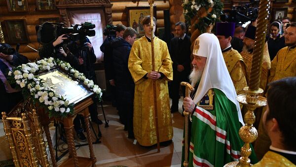 Patriarch Kirill, the head of the Russian Orthodox Church - Sputnik International